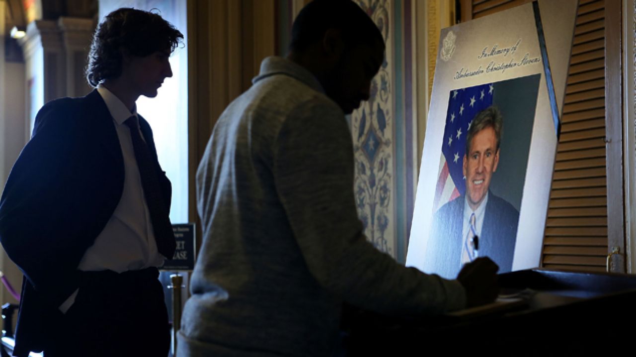 W ataku na konsulat w Bengazi zginął amerykański ambasador Christopher Stevens (fot. Alex Wong/Getty Images)