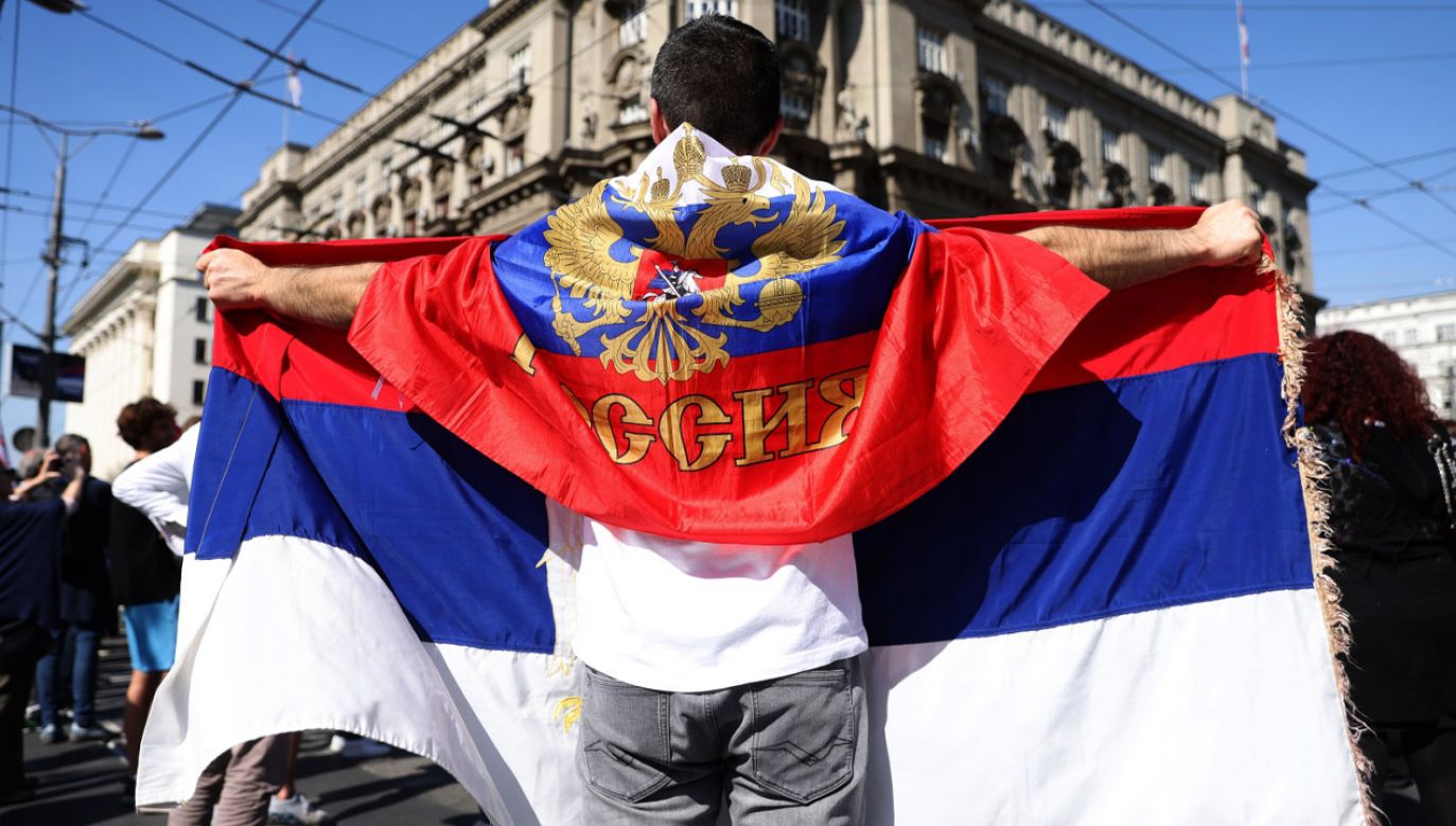 Nie jest tajemnicą, że w Serbii wciąż szczególnie mocne są wpływy Rosji (fot. PAP/EPA/ANDREJ CUKIC)