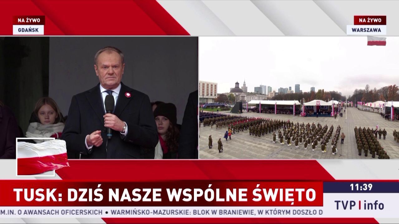 Premier Tusk: Obchody Święta Niepodległości to święto radości, dumy