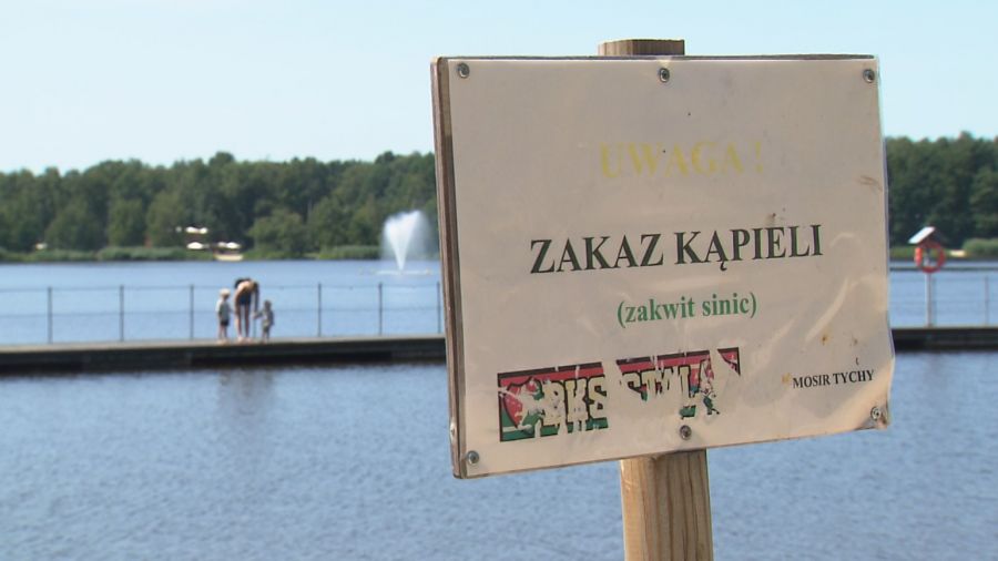 Zakaz wydała Państwowa Inspekcja Sanitarna w Tychach. Fot. TVP3 Katowice