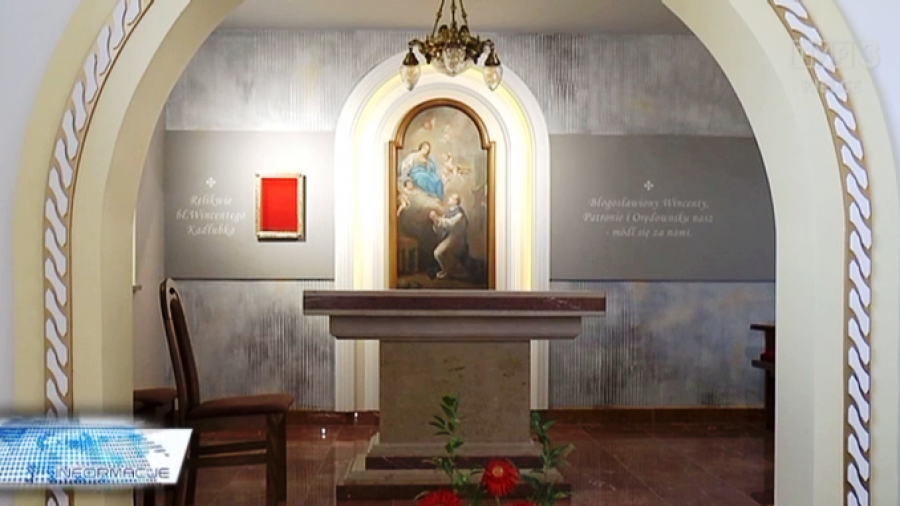 Biskup poświęci kaplicę poświęconą błogosławionemu Wincentowi Kadłubkowi