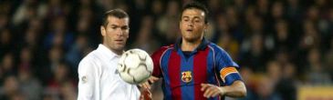Zinedine Zidane oraz Luis Enrique (fot. Getty Images)