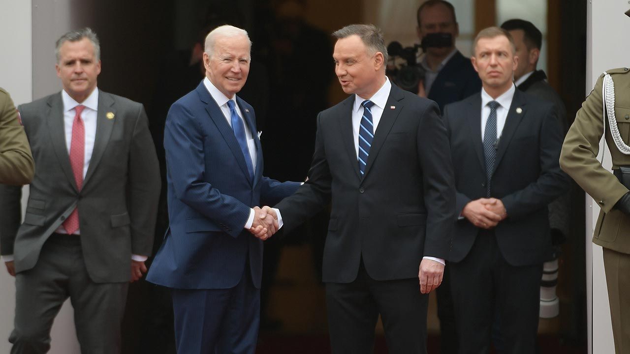 Prezydent USA Joe Biden złożył w Polsce wizytę (fot. PAP/Marcin Obara)