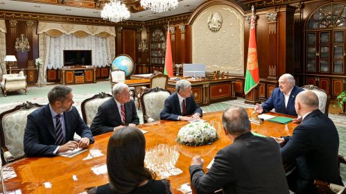 Перамовы амерыканскай дэлегацыі з Аляксандрам Лукашэнкам