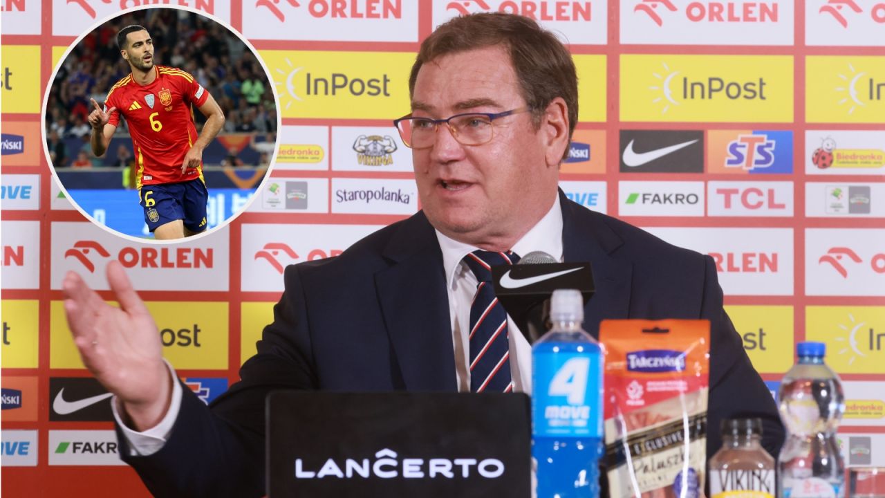 Mikel Merino pogratulował nowej roli Janowi Urbanowi (fot. Getty/PAP)