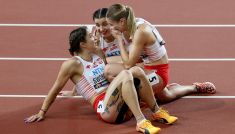 Ewa Swoboda, Magdalena Stefanowicz, Pia Skrzyszowska (fot. Getty)