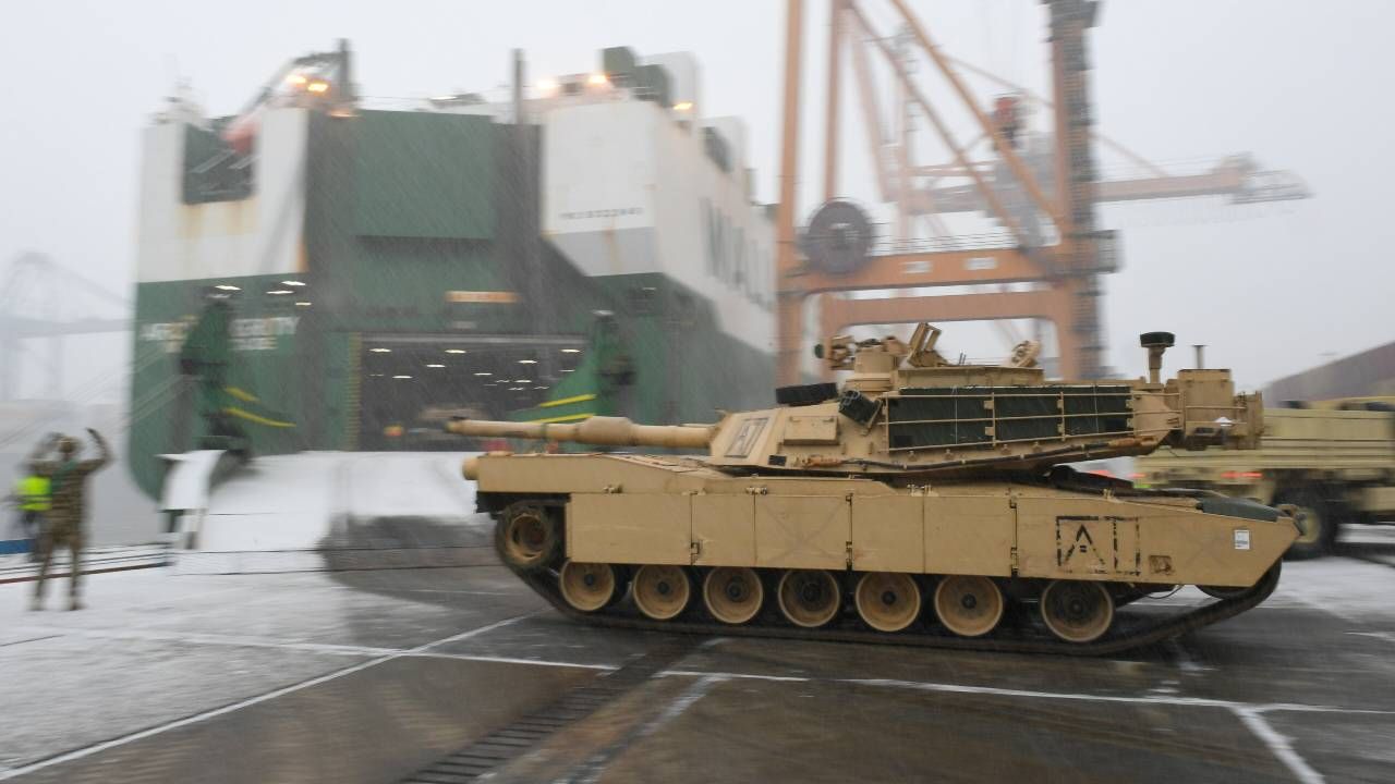Abramsy zastąpią czołgi przekazywane Ukrainie (fot. PAP/Adam Warżawa)
