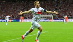 Radość Jakuba Błaszczykowskiego po golu w meczu z Rosją na Euro 2012