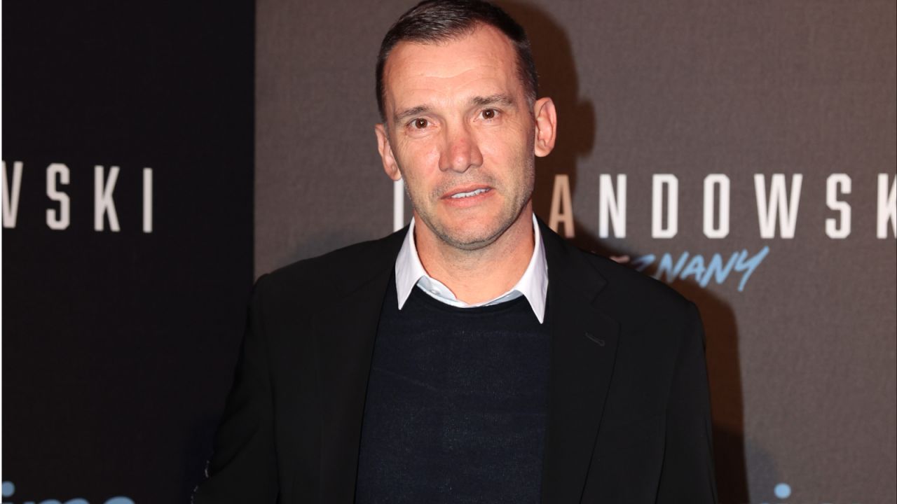 Andrij Szewczenko pojawił się na premierze filmu o Robercie Lewandowskim (fot. PAP/400mm.pl).
