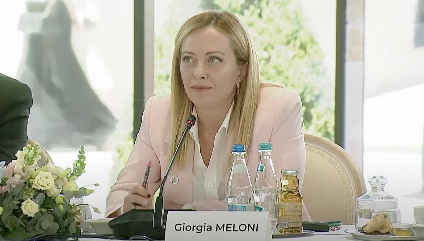 Premier Włoch Giorgia Meloni w Mołdawii (fot. yt/ Palazzo Chigi)