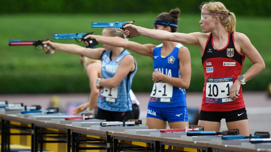 W pięcioboju zmiany są na porządku dziennym. Ta ostatnia dotyczyła strzelectwa (fot. Getty Images) W pięcioboju zmiany są na porządku dziennym. Ta ostatnia dotyczyła strzelectwa (fot. Getty Images)