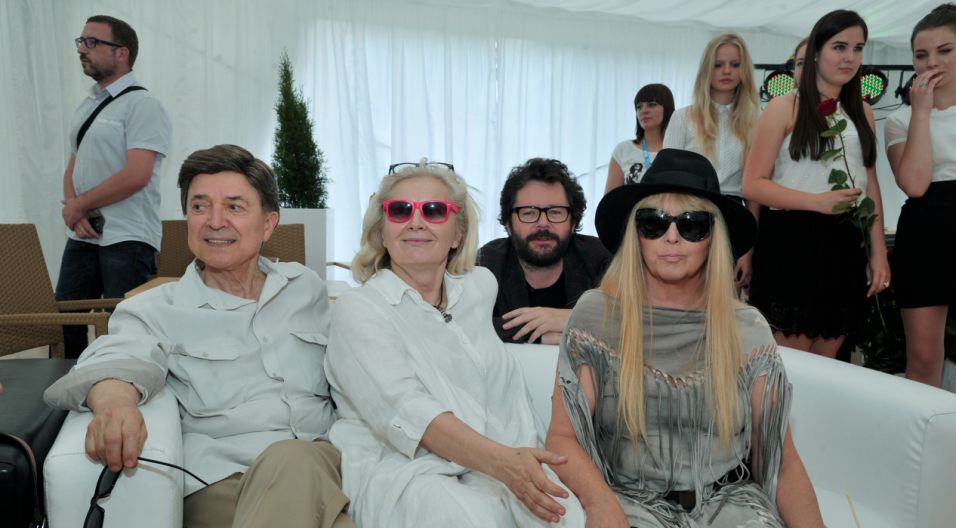 Jerzy Połomski, Magda Umer, Grzegorz Turnau i Maryla Rodowicz (fot. Ireneusz Sobieszczuk/TVP)