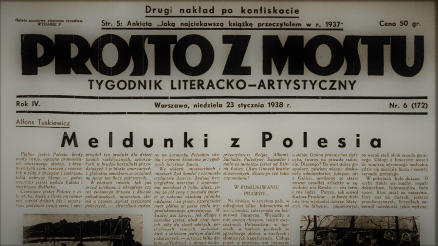 "Prosto z mostu". Fot. POLONA