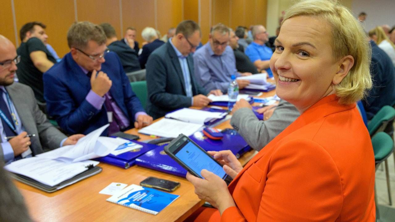 Otylia Jędrzejczak pokieruje PZP (fot. PAP/Grzegorz Michałowski) Otylia Jędrzejczak pokieruje PZP (fot. PAP/Grzegorz Michałowski)