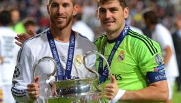 Sergio Ramos (L) i Iker Casillas (fot. Getty Images)