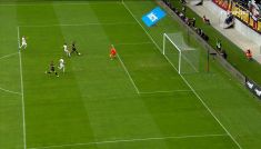 Gol Luki Zahovicia (fot. TVP)