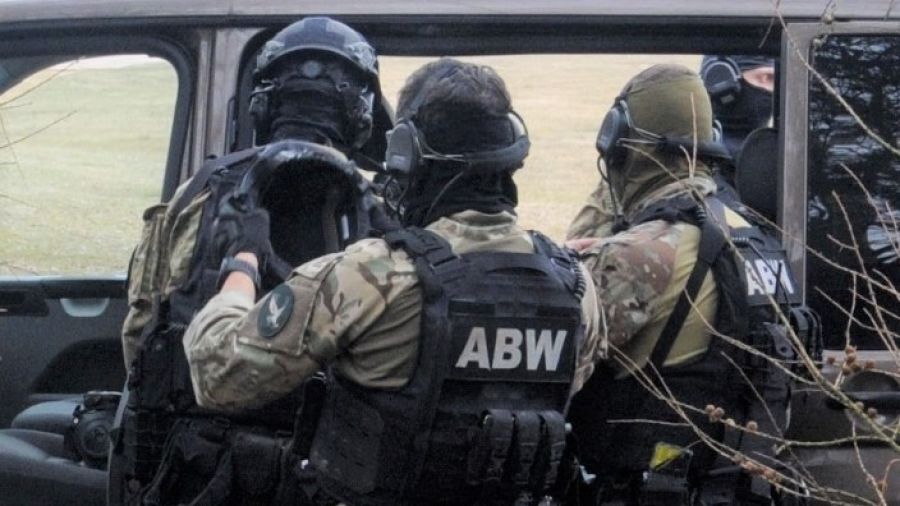 Працаўнікі Агенцтва ўнутранай бяспекі Польшчы. (Фота: abw.gov.pl)