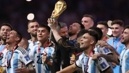 Piłkarze reprezentacji Argentyny wygrali mundial w Katarze (fot. Getty Images)
