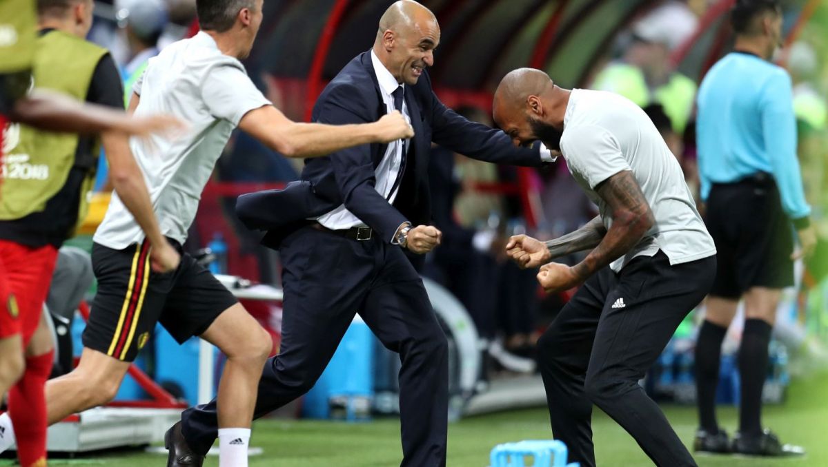 Roberto Martinez i Thierry Henry (fot. Getty) Roberto Martinez i Thierry Henry (fot. Getty)
