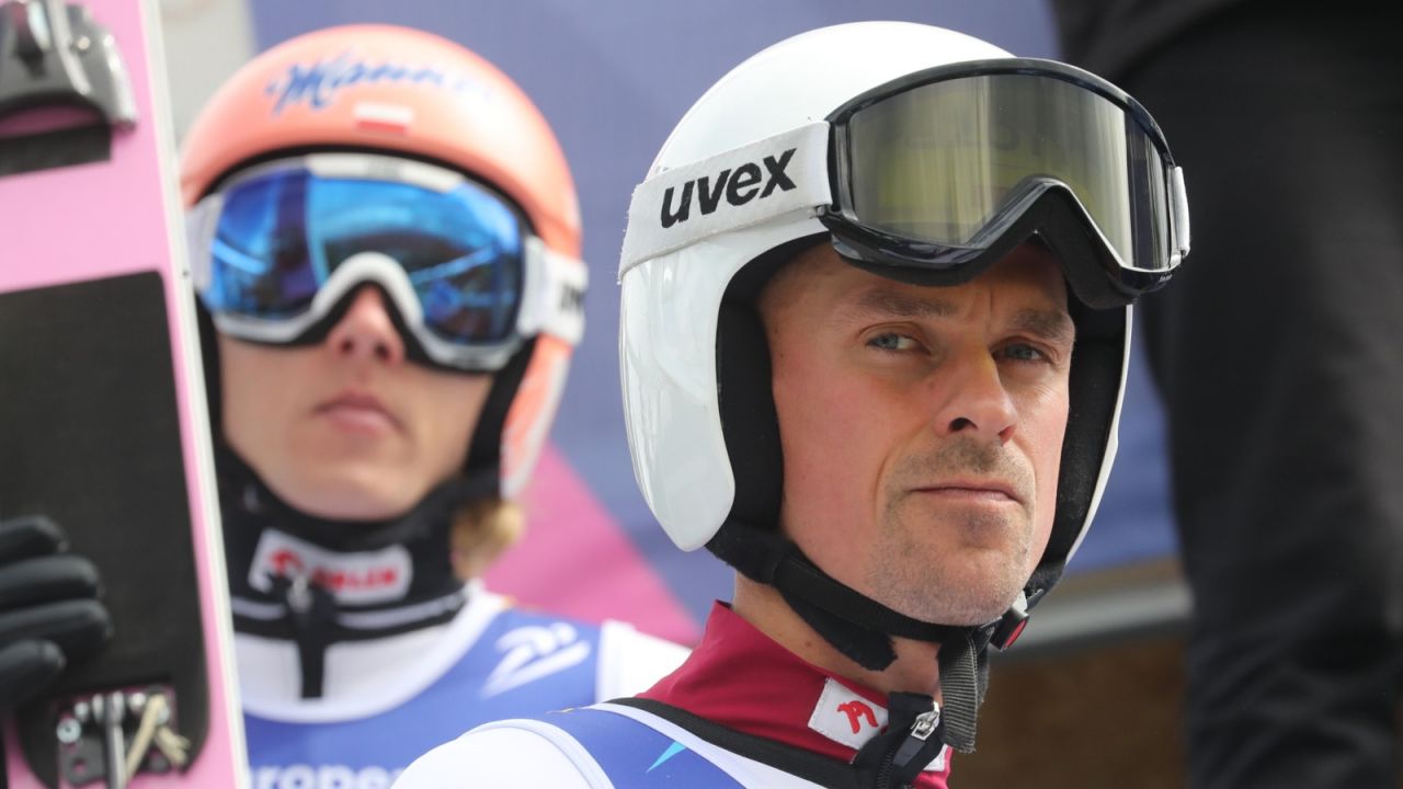 Dawid Kubacki i Piotr Żyła (fot. PAP).