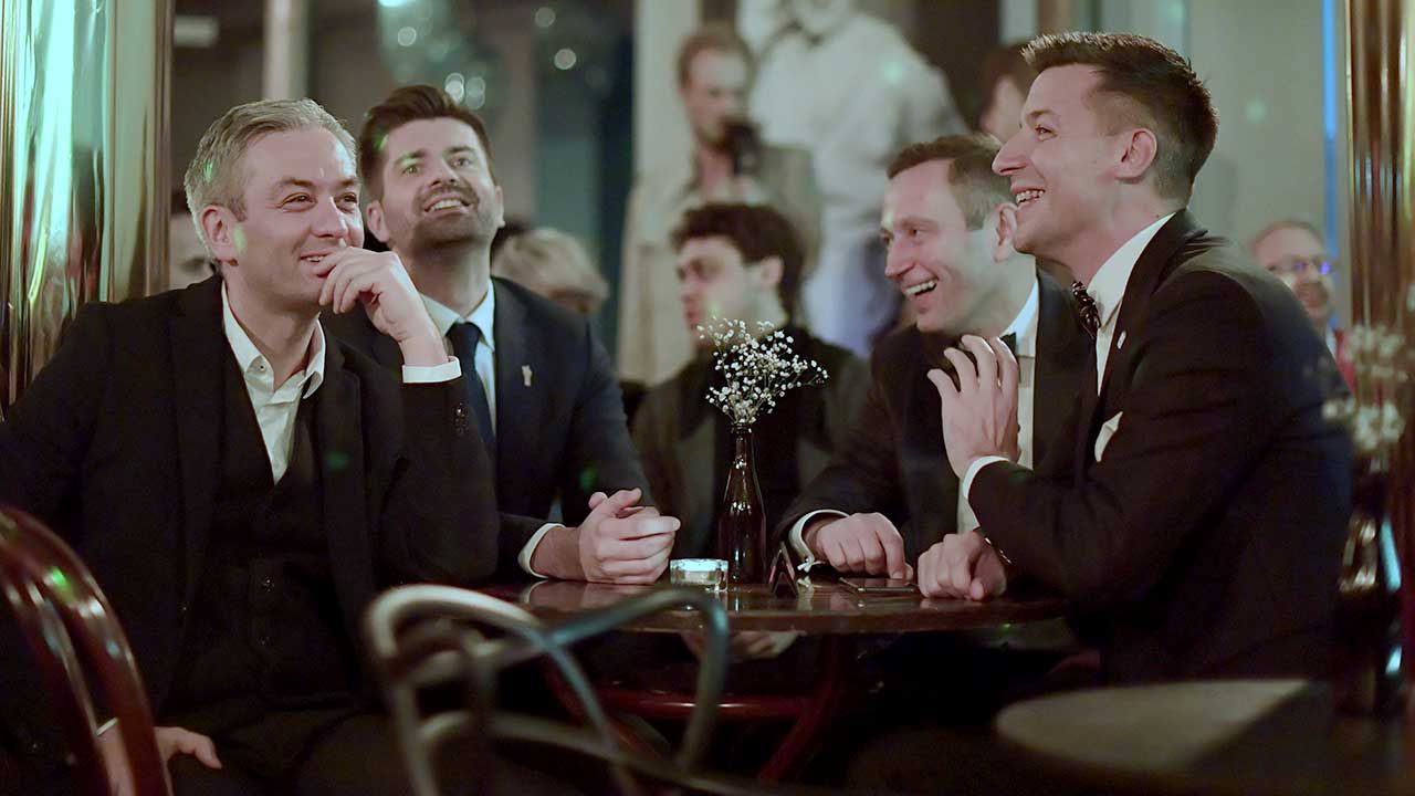 Paweł Rabiej, Robert Biedroń i ich partnerzy (fot. arch. PAP/Marcin Obara) Paweł Rabiej, Robert Biedroń i ich partnerzy (fot. arch. PAP/Marcin Obara)