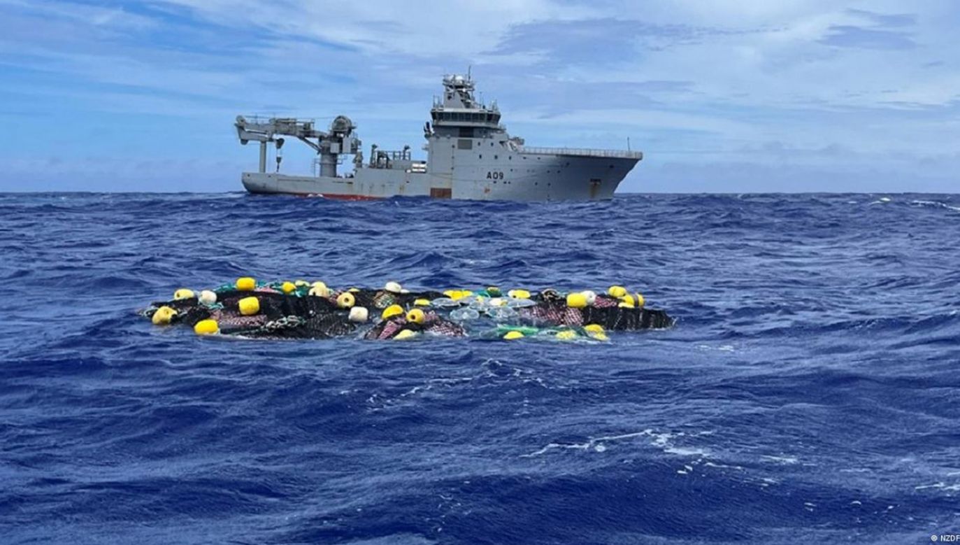 Narkotyki przechwycił okręt marynarki wojennej (fot. New Zealand Defence Force)