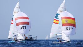 Rywalizacja w klasie 470 (fot. Getty Images) Rywalizacja w klasie 470 (fot. Getty Images)