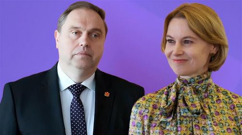 Уладзімір Каранік і Наталля Пяткевіч