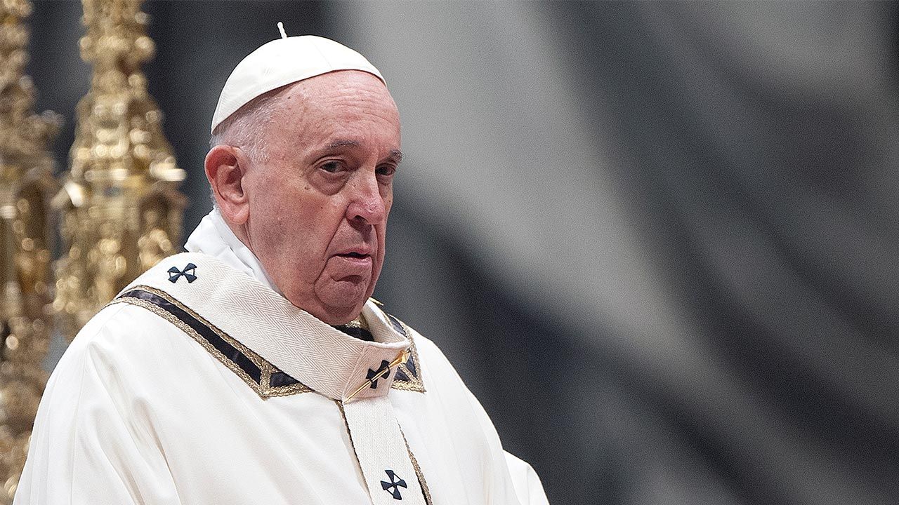 Papież Franciszek (fot.  AlessVatican Pool/Getty Images)