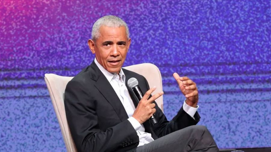 Barack Obama w Poznaniu. Drugi dzień kongresu (fot. PAP/EPA/ALEXANDER BELTES)