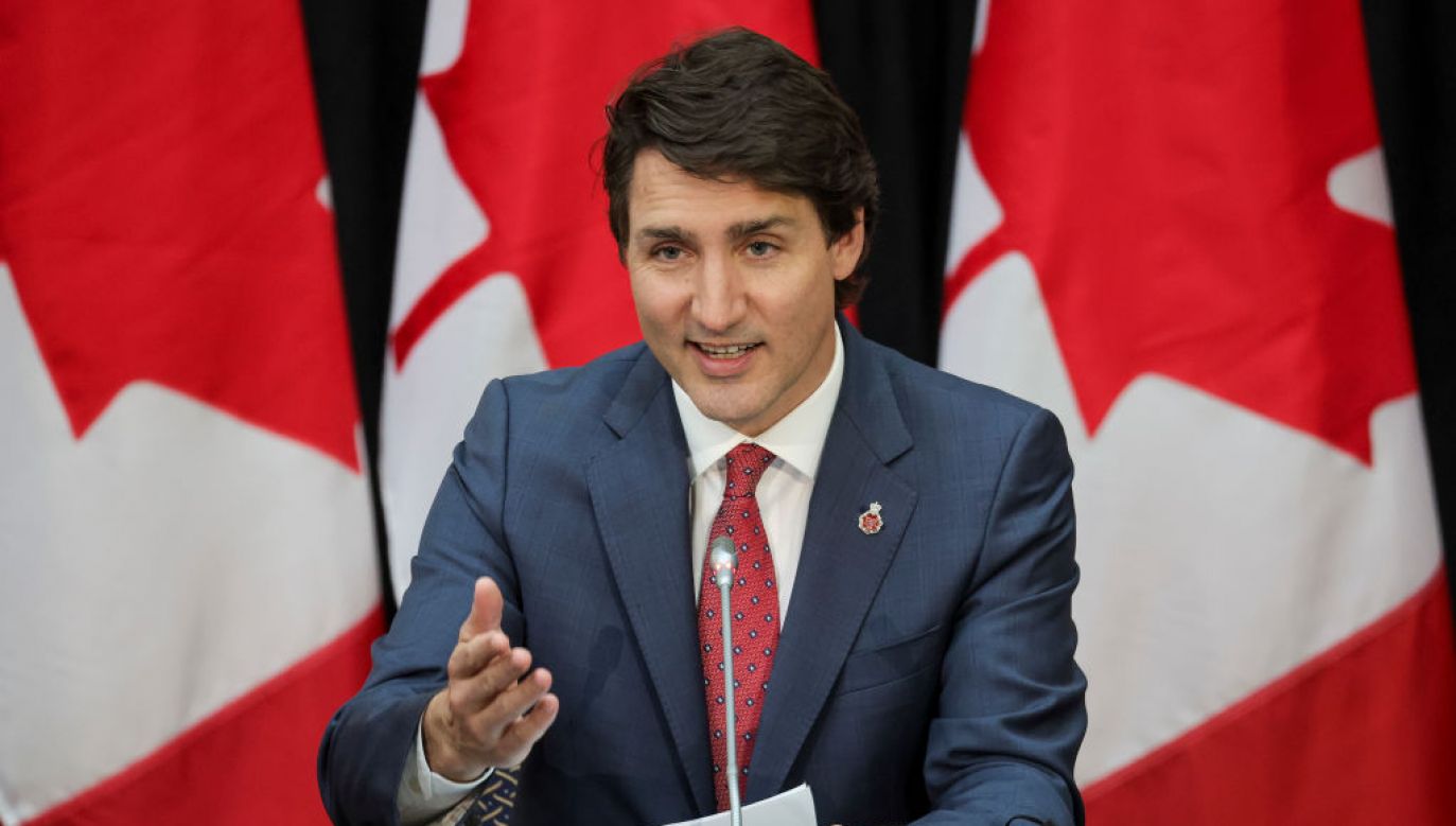 Premier Kanady Justin Trudeau zdecydował o sankcjach dla mołdawskich oligarchów powiązanych z Rosją. (Fot. Chris Jackson/Getty Images)