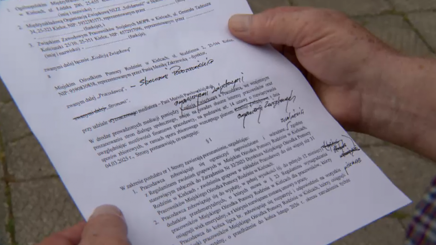 Jest porozumienie w sprawie zwolnień grupowych w MOPR