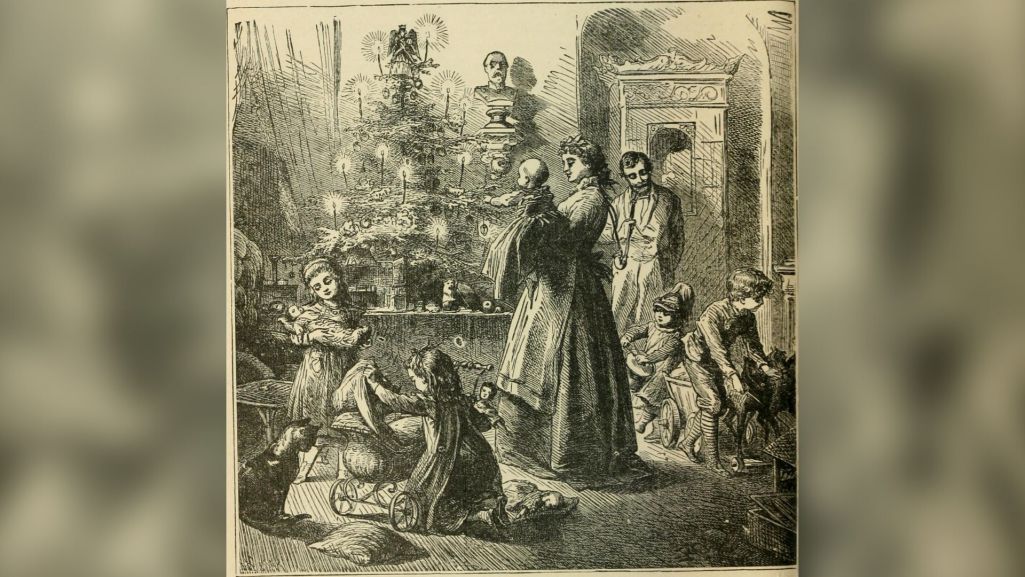 Tradycja dekorowania choinki wydaje się być młodym zwyczajem, ale w rzeczywistości jej korzenie sięgają czasów starożytnych Fot. wikimedia/ domena publiczna
