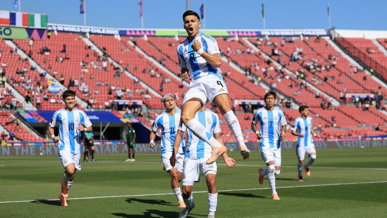 Argentyńczycy zapewnili sobie awans do ćwierćfinału MŚ U20 (fot. Getty Images)