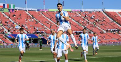 Argentyńczycy zapewnili sobie awans do ćwierćfinału MŚ U20 (fot. Getty Images) Argentyńczycy zapewnili sobie awans do ćwierćfinału MŚ U20 (fot. Getty Images)