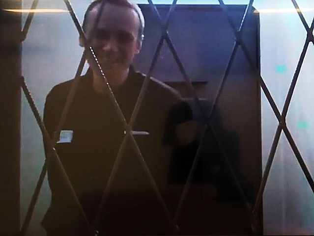 Алексей Навальный на заседании суда