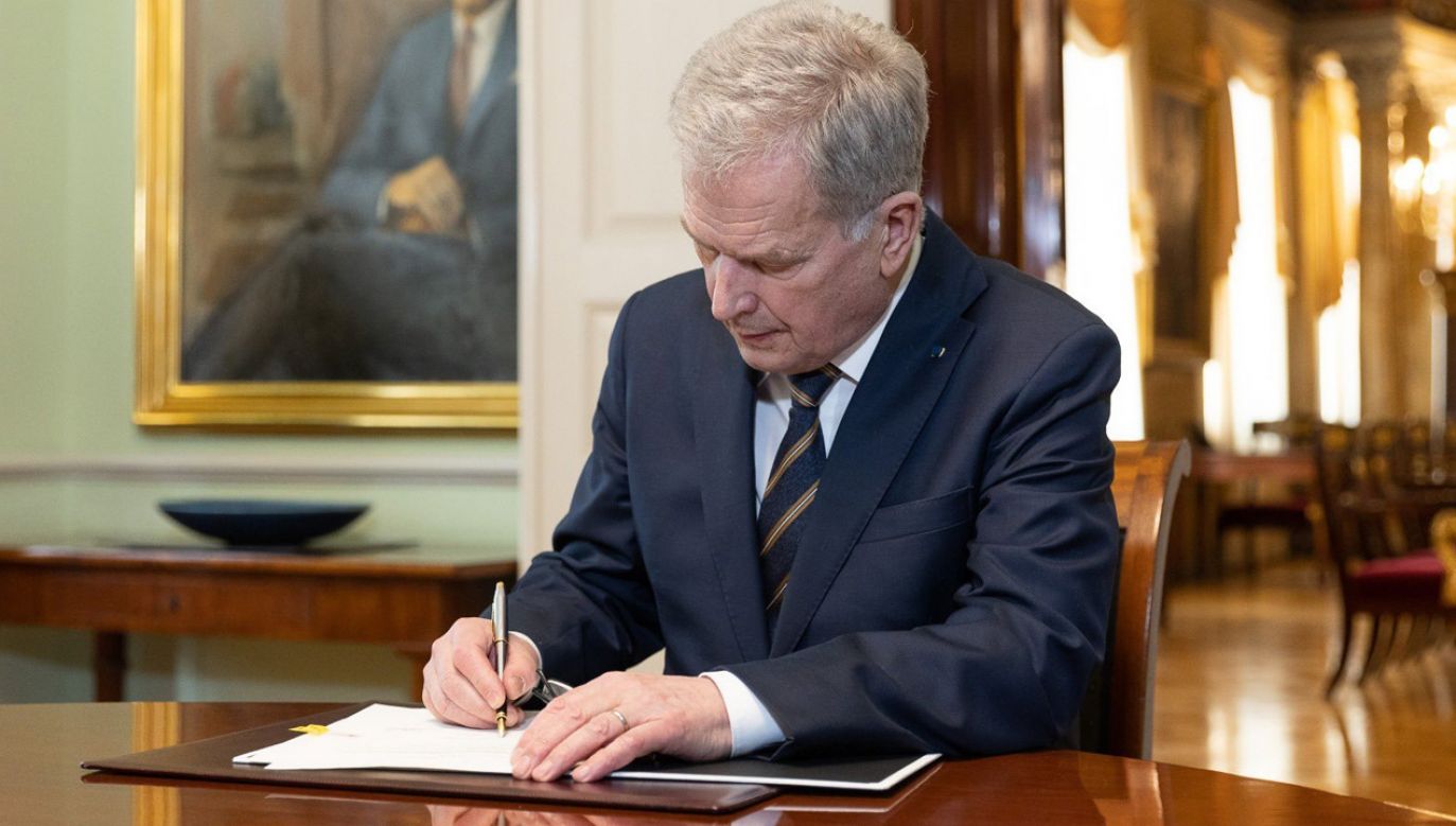 Prezydent Finlandii Sauli Niinistö (fot. tt/@niinisto)