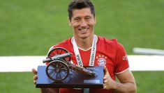 Robert Lewandowski królem strzelców Bundesligi (fot. Getty)