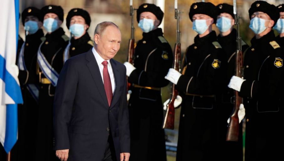 Prezydent Rosji Władimir Putin toczy wojnę hybrydową z Zachodem (fot. PAP/EPA/MIKHAIL METZEL / KREMLIN POOL / SPUTNIK / POOL0