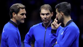 Roger Federer, Rafael Nadal i Novak Djoković (fot. Getty Images)