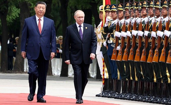 Візіт Уладзіміра Пуціна ў Кітай. (Фота: kremlin.ru)
