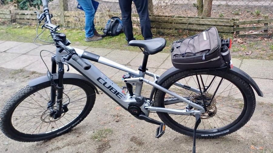 Jeden z rowerów odzyskanych przez polską policję. Fot.: Policja Kluczbork