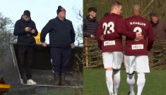 Roberto Carlos w Sunday League (fot. SNTV)