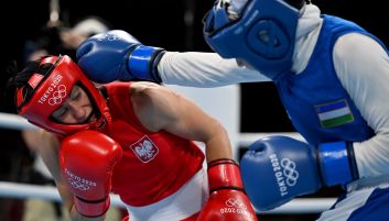 Sandra Drabik wygrała pierwszą walkę na igrzyskach olimpijskich (fot. Getty Images)