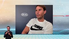 Rafael Nadal (fot. TVP)