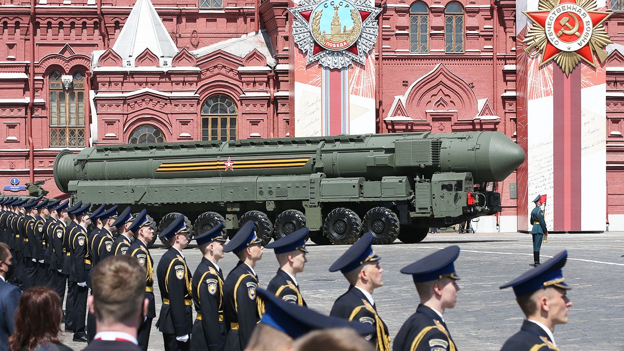 Potencjał nuklearny Rosji szacowany jest na ok. 6000 głowic (fot.  Mikhail Svetlov/Getty Images)