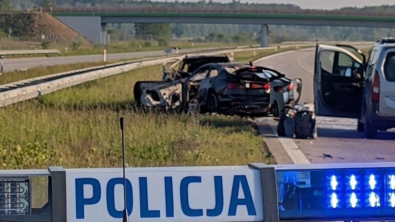 Jechał autostradą pod prąd. Tragiczne zderzenie w Łódzkiem
