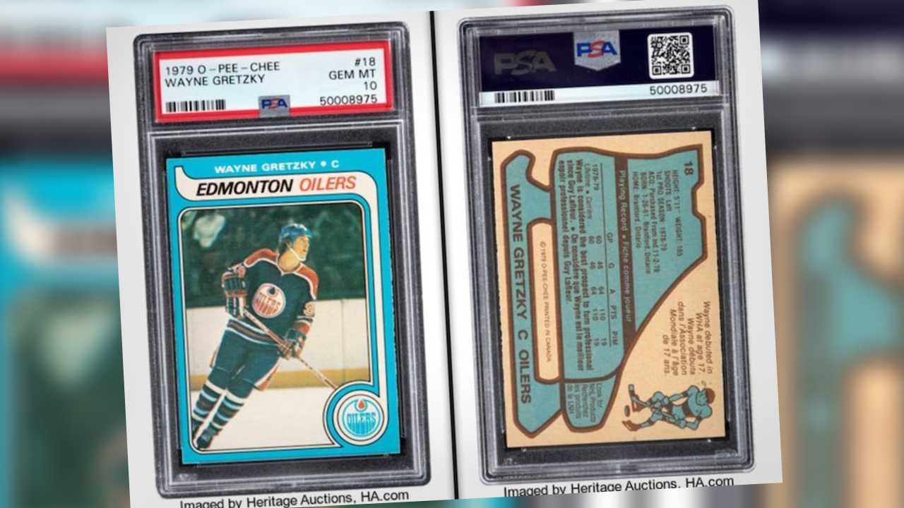 Po raz pierwszy kartę hokeisty sprzedano za ponad milion dolarów (fot. Heritage Auctions/mat.pras.) Po raz pierwszy kartę hokeisty sprzedano za ponad milion dolarów (fot. Heritage Auctions/mat.pras.)