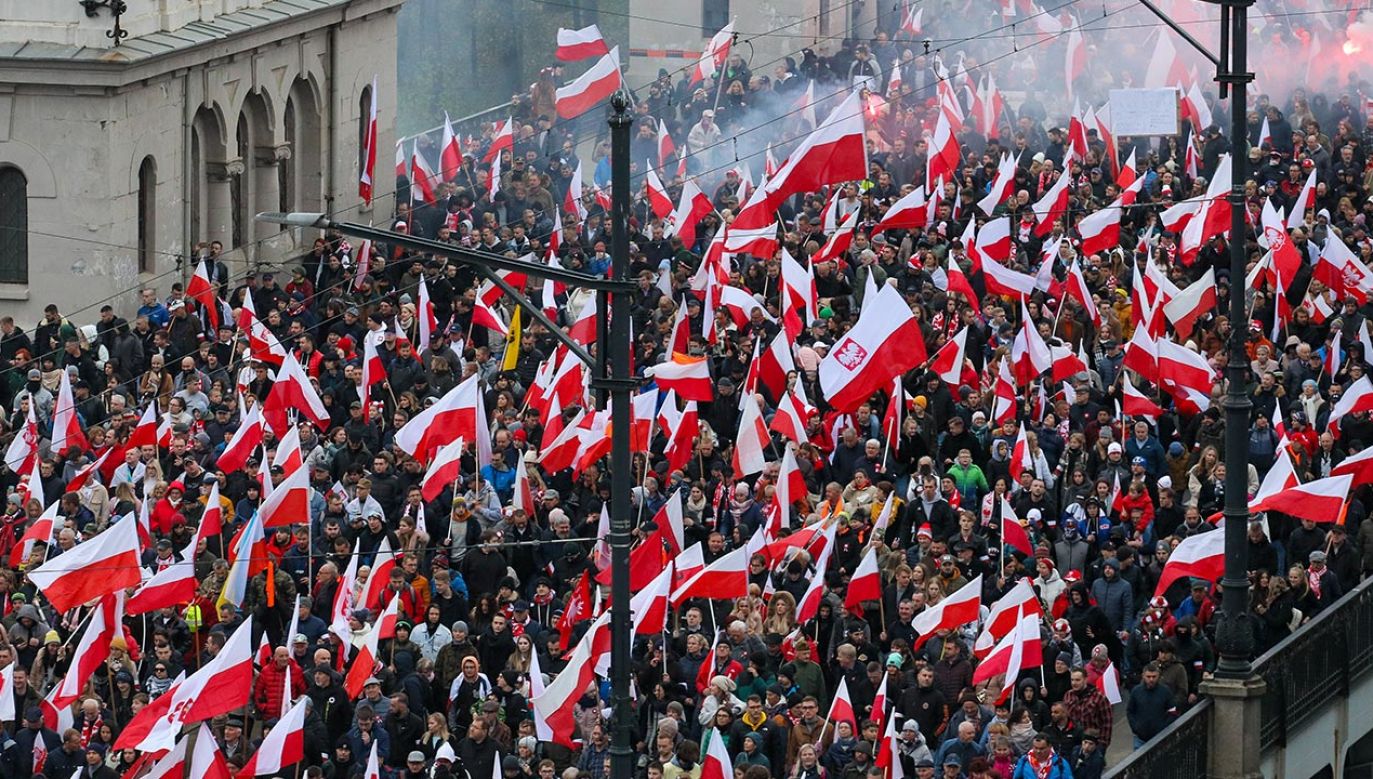 Marsz Niepodległości (fot. TVP Info)