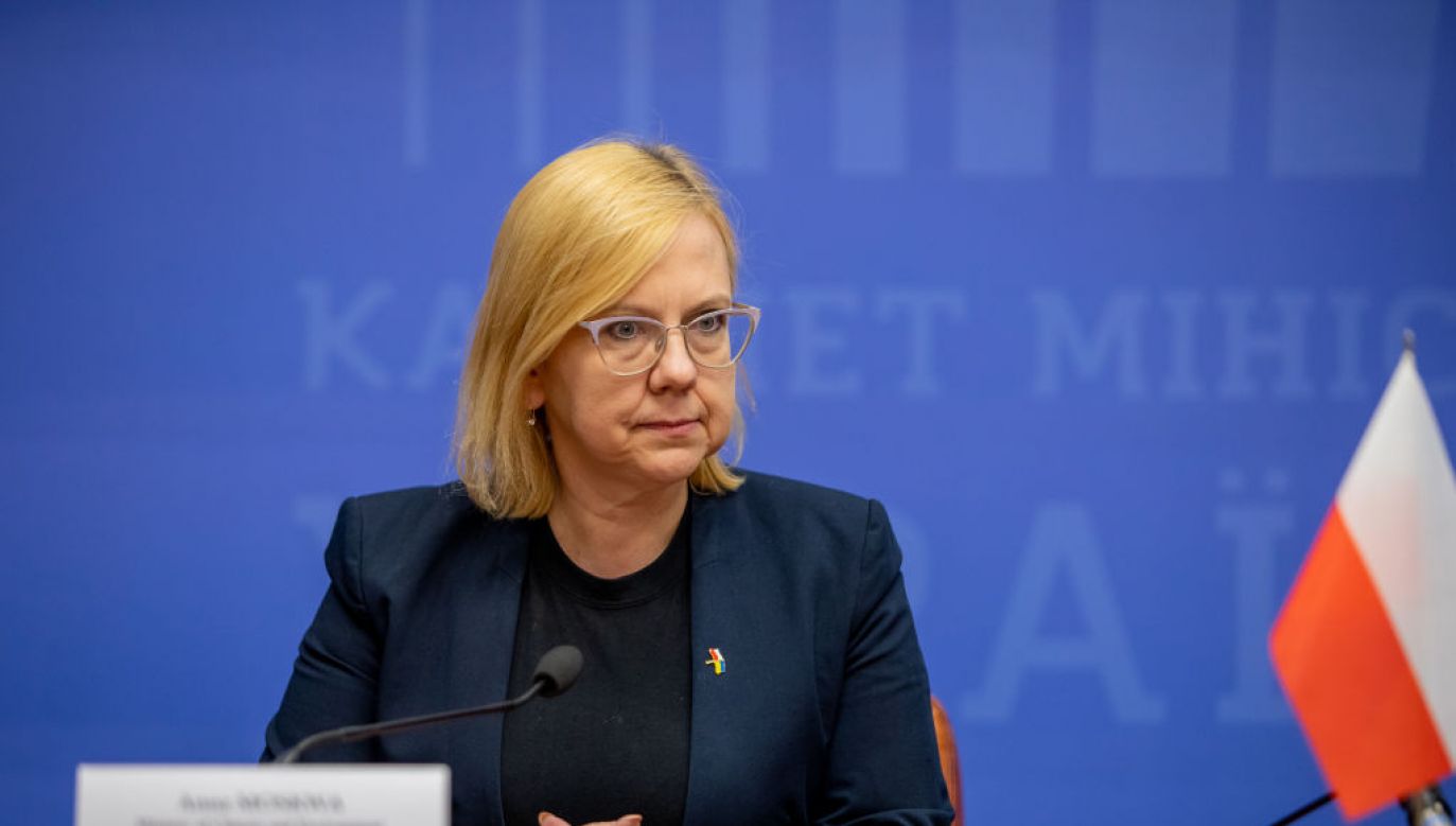 Minister Anna Moskwa jest przekonana, że Niemcy nie mają powodu, aby skarżyć Polskę ws. Turowa. (Fot. Oleksandr Ishchenko/Global Images Ukraina; Getty Images)